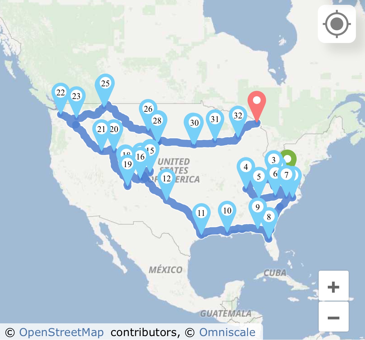 Charlottesville, VA to Sault Ste. Marie